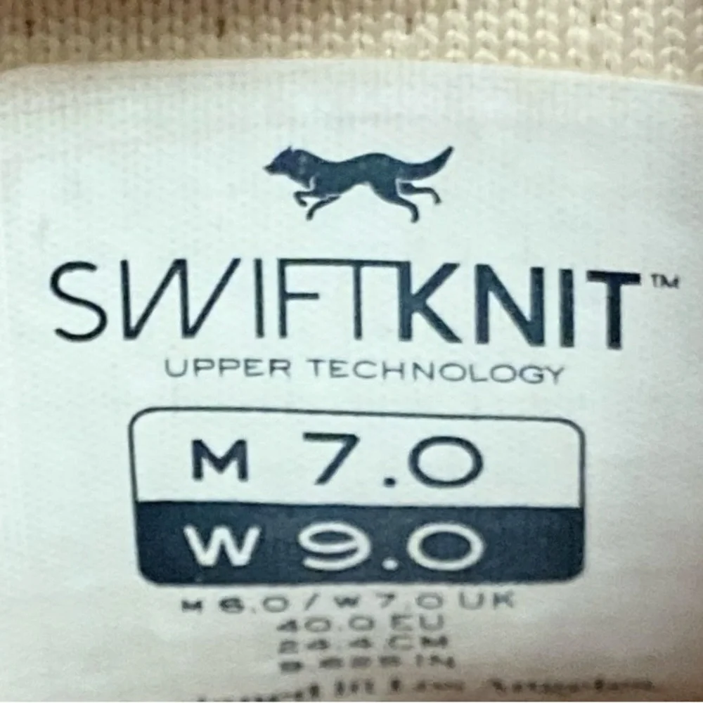 New Wolf & Shepherd Swiftknit Derby Cream Brown  Sneakers Women’s 9 - Picture 9 of 9